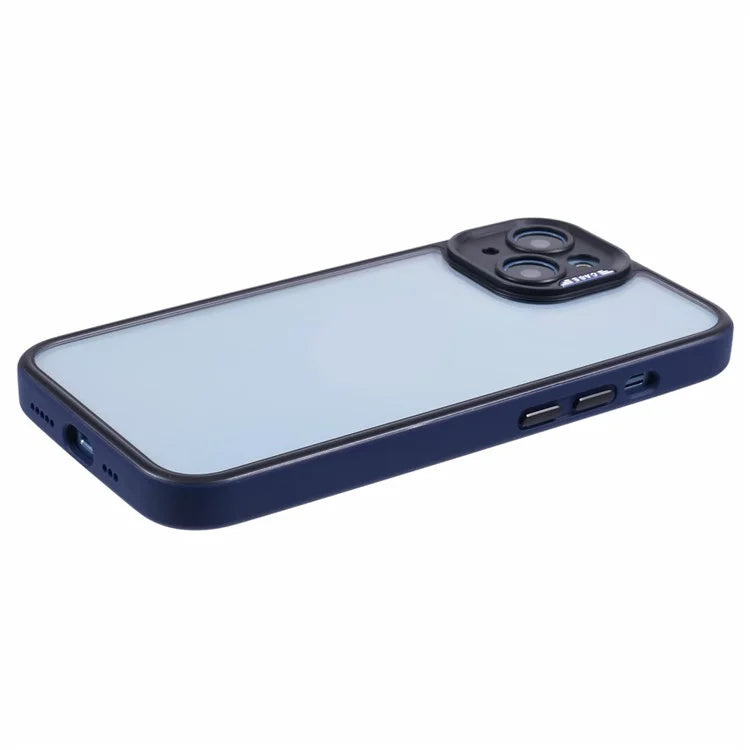For iPhone 13 / 14 Protective Case Shockproof TPU+Acrylic Cell Phone Cover