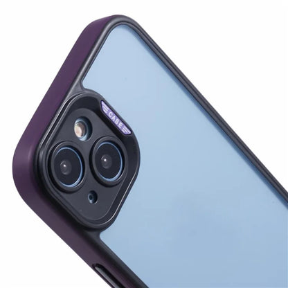For iPhone 13 / 14 Protective Case Shockproof TPU+Acrylic Cell Phone Cover