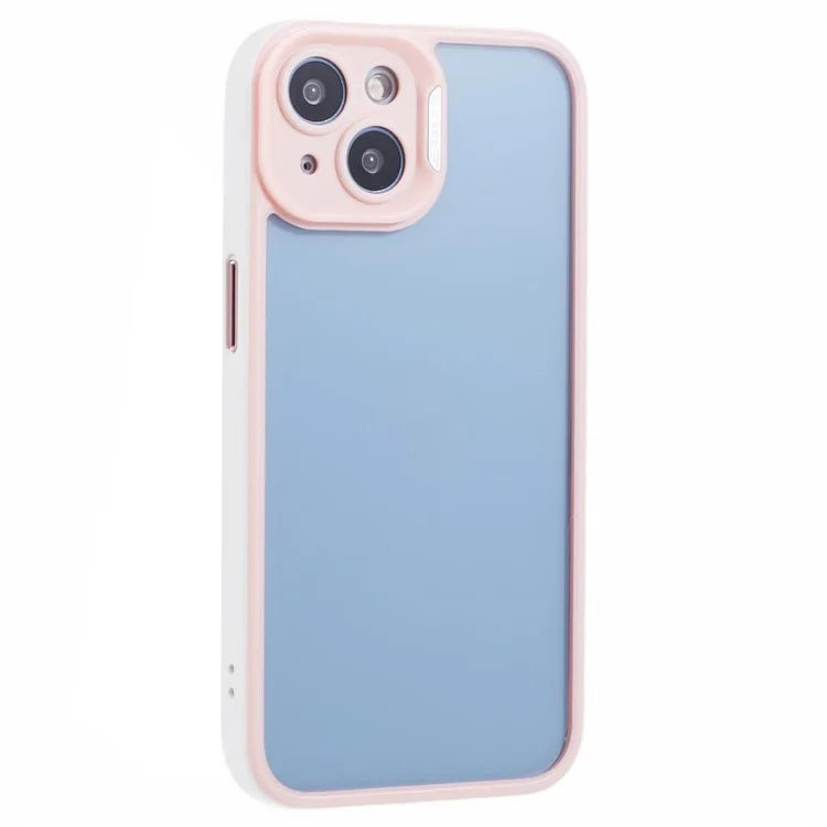 For iPhone 13 / 14 Protective Case Shockproof TPU+Acrylic Cell Phone Cover