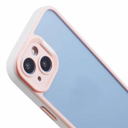 For iPhone 13 / 14 Protective Case Shockproof TPU+Acrylic Cell Phone Cover