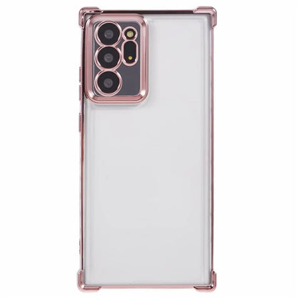 For Samsung Galaxy Note20 Ultra / Note20 Ultra 5G Case Electroplated TPU Phone Cover