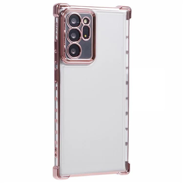 For Samsung Galaxy Note20 Ultra / Note20 Ultra 5G Case Electroplated TPU Phone Cover