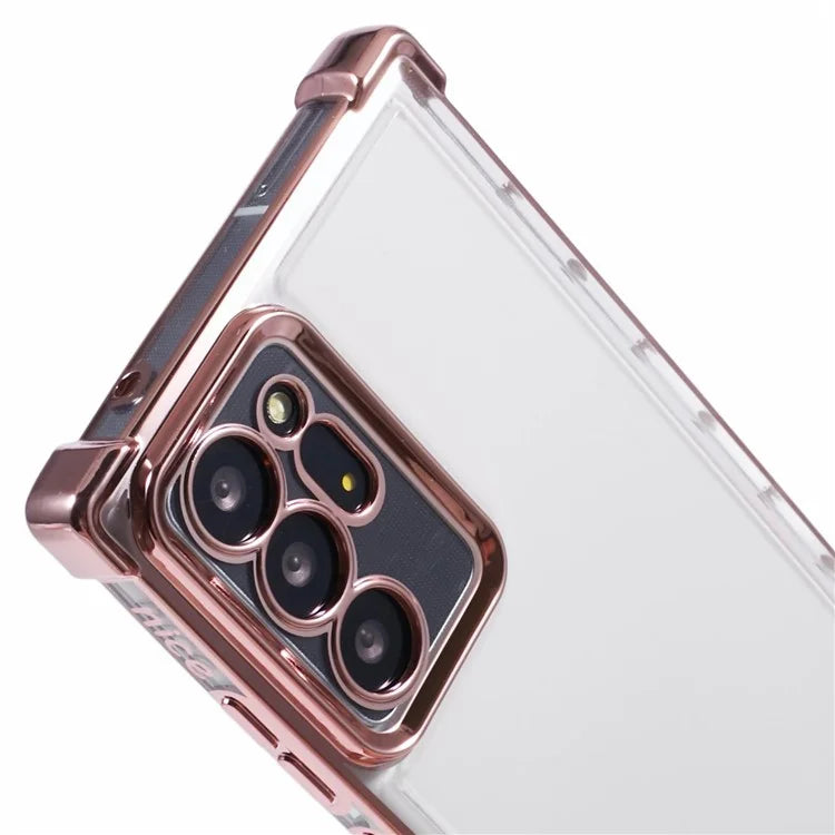 For Samsung Galaxy Note20 Ultra / Note20 Ultra 5G Case Electroplated TPU Phone Cover