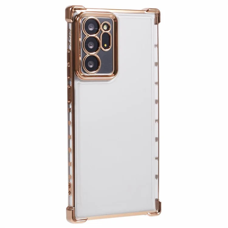 For Samsung Galaxy Note20 Ultra / Note20 Ultra 5G Case Electroplated TPU Phone Cover