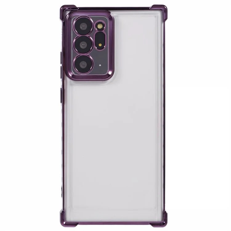 For Samsung Galaxy Note20 Ultra / Note20 Ultra 5G Case Electroplated TPU Phone Cover