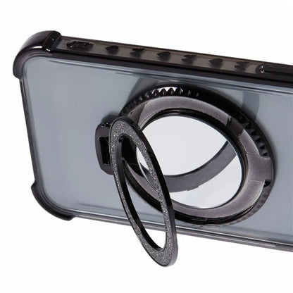 For Samsung Galaxy Note20 Ultra / Note20 Ultra 5G Case Electroplating TPU Cover with Kickstand Mirror