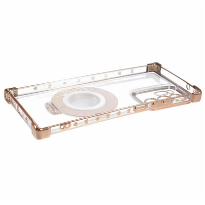 For Samsung Galaxy Note20 Ultra / Note20 Ultra 5G Case Electroplating TPU Cover with Kickstand Mirror