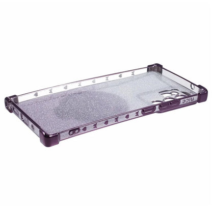 For Samsung Galaxy Note20 Ultra / Note20 Ultra 5G Case TPU Glitter Phone Cover Kickstand Mirror