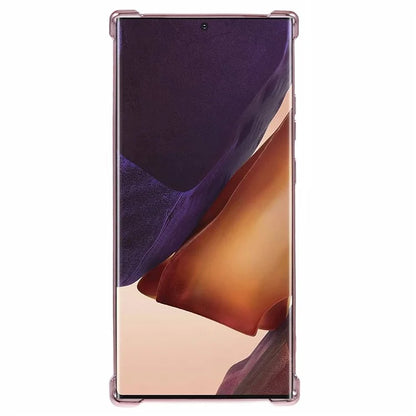For Samsung Galaxy Note20 Ultra / Note20 Ultra 5G Case TPU Gradient Glitter Phone Cover Love Heart Frame