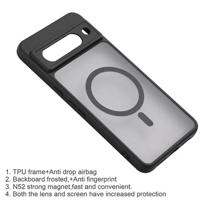 GMB Series For Google Pixel 8a Magnetic Case RFID Blocking Detachable Leather Wallet Phone Cover
