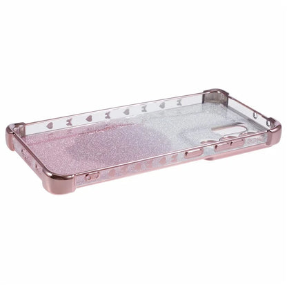 For Samsung Galaxy S21 Ultra 5G Case Glitter TPU Mirror Phone Cover Kickstand