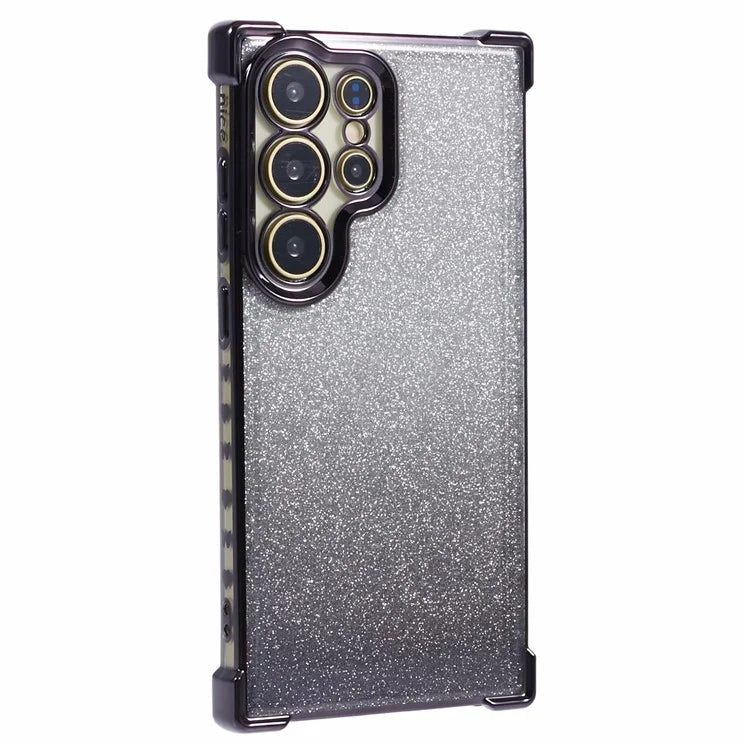 For Samsung Galaxy S24 Ultra Case Electroplating TPU Glitter Gradient Phone Cover
