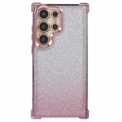 For Samsung Galaxy S24 Ultra Case Electroplating TPU Glitter Gradient Phone Cover