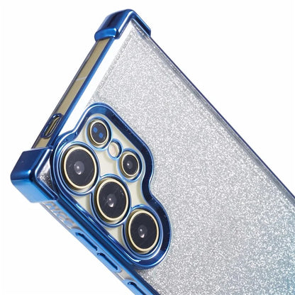 For Samsung Galaxy S24 Ultra Case Electroplating TPU Glitter Gradient Phone Cover