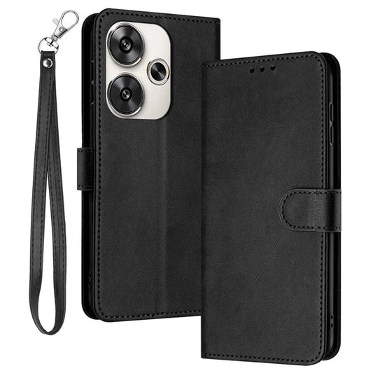 For Xiaomi Redmi Turbo 3 5G / Poco F6 5G Case Stand PU Leather Wallet Flip Phone Cover
