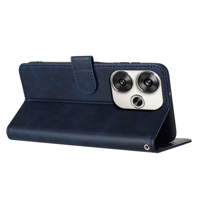 For Xiaomi Redmi Turbo 3 5G / Poco F6 5G Case Stand PU Leather Wallet Flip Phone Cover