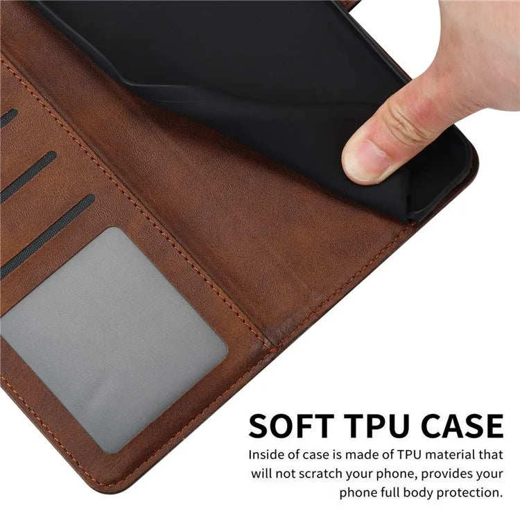 For Xiaomi Redmi Turbo 3 5G / Poco F6 5G Case Stand PU Leather Wallet Flip Phone Cover