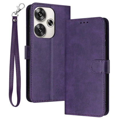 For Xiaomi Redmi Turbo 3 5G / Poco F6 5G Case Stand PU Leather Wallet Flip Phone Cover