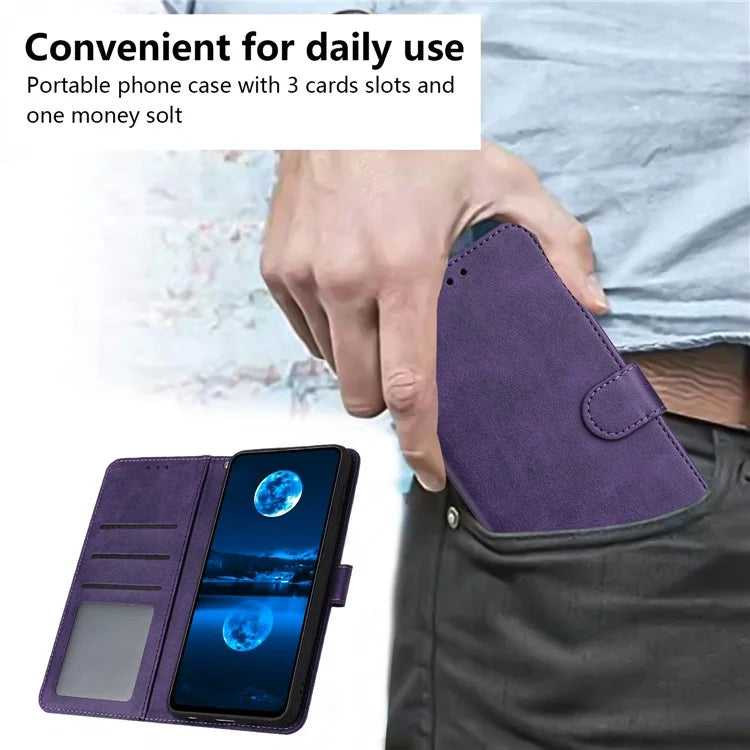 For Xiaomi Redmi Turbo 3 5G / Poco F6 5G Case Stand PU Leather Wallet Flip Phone Cover