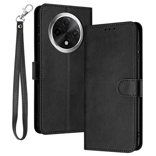 For Oppo A2 Pro 5G / A3 Pro (China) 5G Case Calf Texture PU Leather Stand Wallet Phone Cover