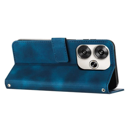 For Xiaomi Redmi Turbo 3 5G / Poco F6 5G PU Leather Stand Phone Case Imprinted Pattern Phone Cover with Stand