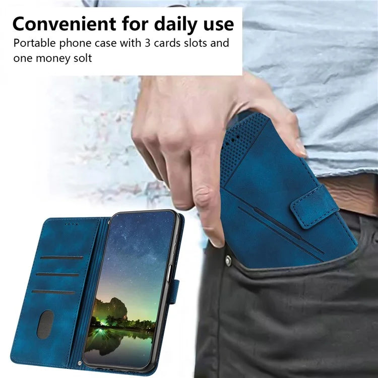For Xiaomi Redmi Turbo 3 5G / Poco F6 5G PU Leather Stand Phone Case Imprinted Pattern Phone Cover with Stand