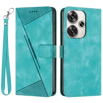 For Xiaomi Redmi Turbo 3 5G / Poco F6 5G PU Leather Stand Phone Case Imprinted Pattern Phone Cover with Stand