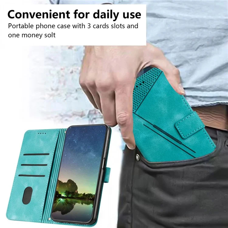 For Xiaomi Redmi Turbo 3 5G / Poco F6 5G PU Leather Stand Phone Case Imprinted Pattern Phone Cover with Stand