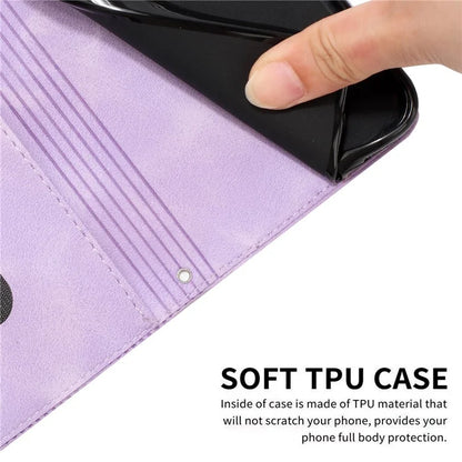 For Xiaomi Redmi Turbo 3 5G / Poco F6 5G PU Leather Stand Phone Case Imprinted Pattern Phone Cover with Stand