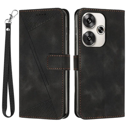 For Xiaomi Redmi Turbo 3 5G / Poco F6 5G PU Leather Stand Phone Case Imprinted Pattern Phone Cover with Stand