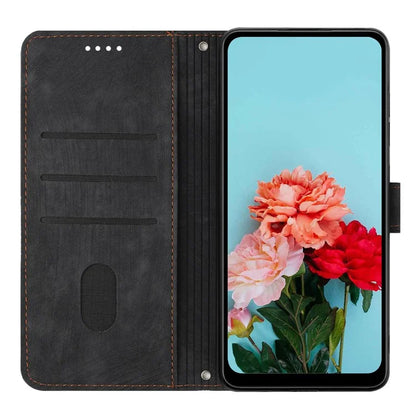 For Xiaomi Redmi Turbo 3 5G / Poco F6 5G Shockproof Case Imprinted PU Leather Wallet Phone Shell