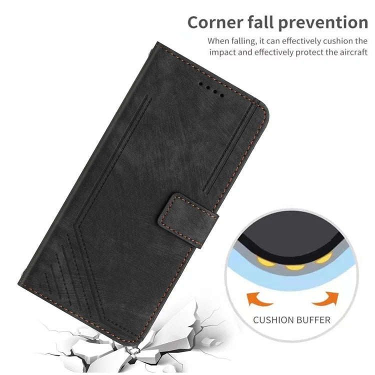 For Xiaomi Redmi Turbo 3 5G / Poco F6 5G Shockproof Case Imprinted PU Leather Wallet Phone Shell