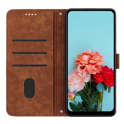 For Xiaomi Redmi Turbo 3 5G / Poco F6 5G Shockproof Case Imprinted PU Leather Wallet Phone Shell