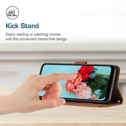 For Xiaomi Redmi Turbo 3 5G / Poco F6 5G Shockproof Case Imprinted PU Leather Wallet Phone Shell