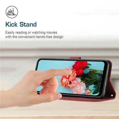 For Xiaomi Redmi Turbo 3 5G / Poco F6 5G Shockproof Case Imprinted PU Leather Wallet Phone Shell