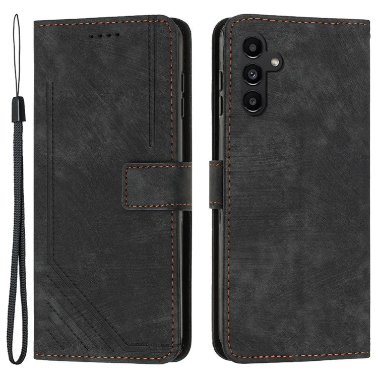 For Samsung Galaxy M55 5G / C55 5G / F55 5G Case PU Leather Wallet Skin-Touch Phone Cover