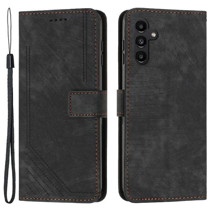 For Samsung Galaxy M55 5G / C55 5G / F55 5G Case PU Leather Wallet Skin-Touch Phone Cover