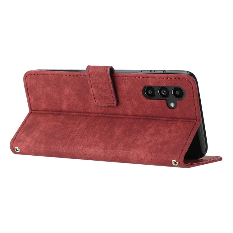For Samsung Galaxy M55 5G / C55 5G / F55 5G Case PU Leather Wallet Skin-Touch Phone Cover