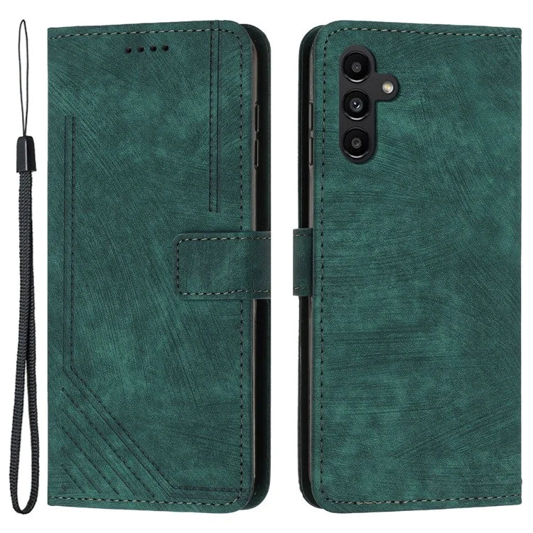 For Samsung Galaxy M55 5G / C55 5G / F55 5G Case PU Leather Wallet Skin-Touch Phone Cover