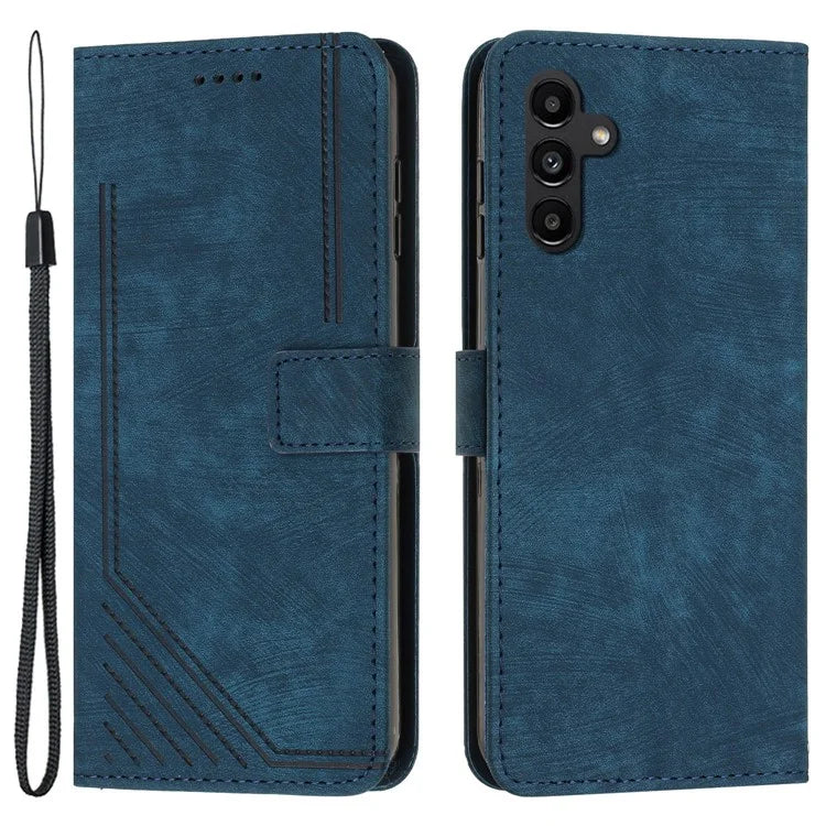 For Samsung Galaxy M55 5G / C55 5G / F55 5G Case PU Leather Wallet Skin-Touch Phone Cover