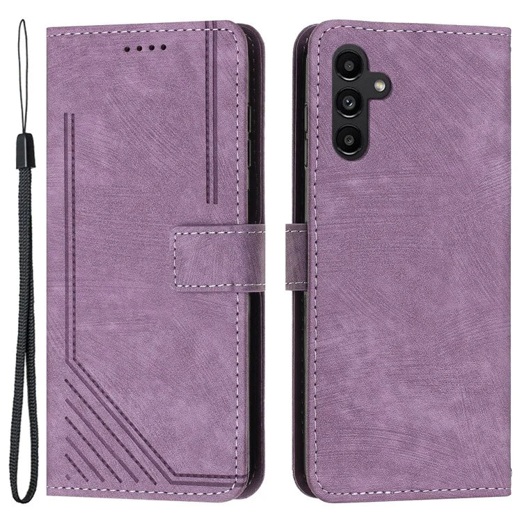 For Samsung Galaxy M55 5G / C55 5G / F55 5G Case PU Leather Wallet Skin-Touch Phone Cover