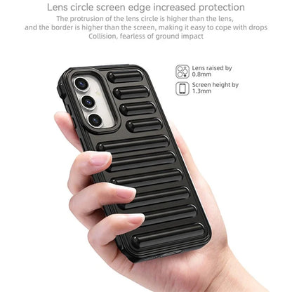 Capsule Series for Samsung Galaxy S23 FE Case Anti-Drop Ribbed Back TPU Phone Cover