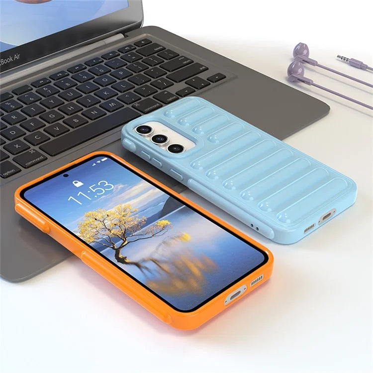 Capsule Series for Samsung Galaxy S23 FE Case Anti-Drop Ribbed Back TPU Phone Cover