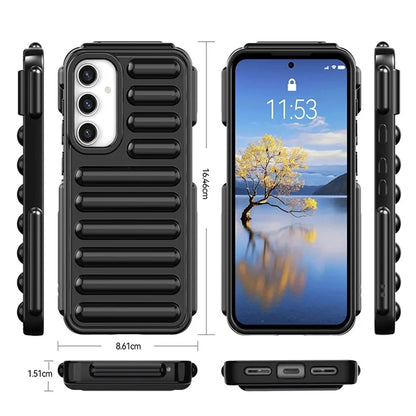 Capsule Series for Samsung Galaxy S23 FE Case Anti-Drop Ribbed Back TPU Phone Cover