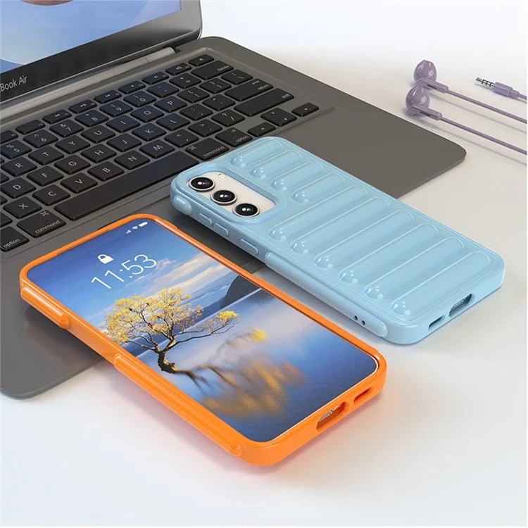 Capsule Series for Samsung Galaxy S23+ TPU Case Shockproof Ribbed Phone Cover