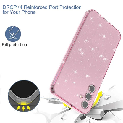For Samsung Galaxy A15 5G Case Shockproof Glitter TPU Phone Cover