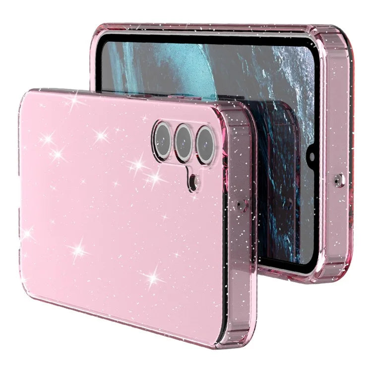 For Samsung Galaxy A15 5G Case Shockproof Glitter TPU Phone Cover