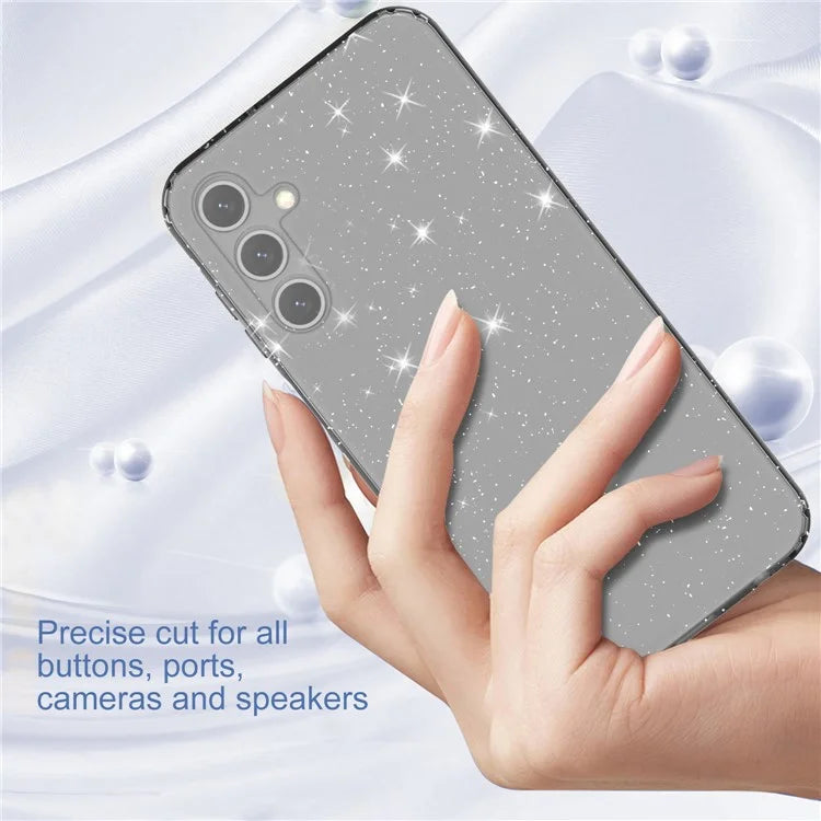 For Samsung Galaxy A15 5G Case Shockproof Glitter TPU Phone Cover