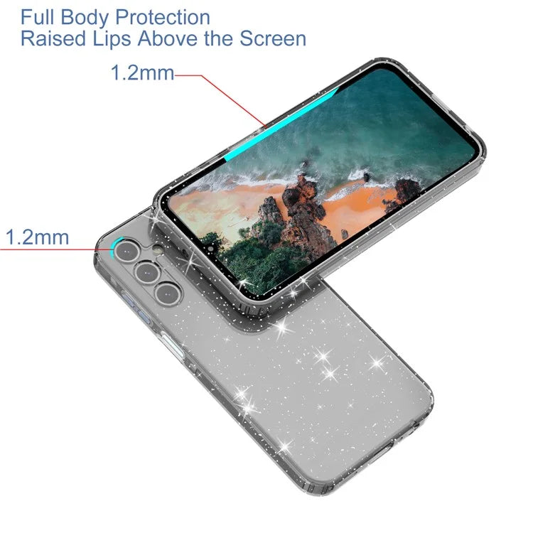For Samsung Galaxy A15 5G Case Shockproof Glitter TPU Phone Cover