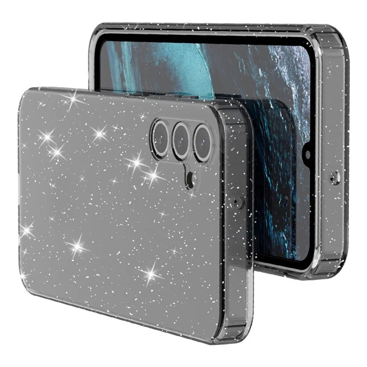 For Samsung Galaxy A15 5G Case Shockproof Glitter TPU Phone Cover